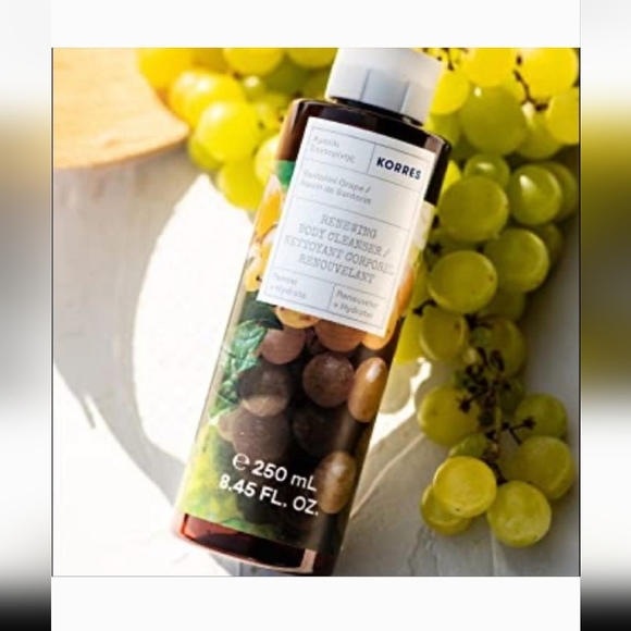 Korres Santorini Grape 🍇 Showergel and Body Butter Set - BRAND NEW SEALED - Picture 2 of 2
